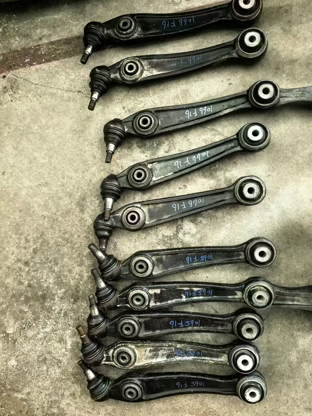 Our dismantled car p